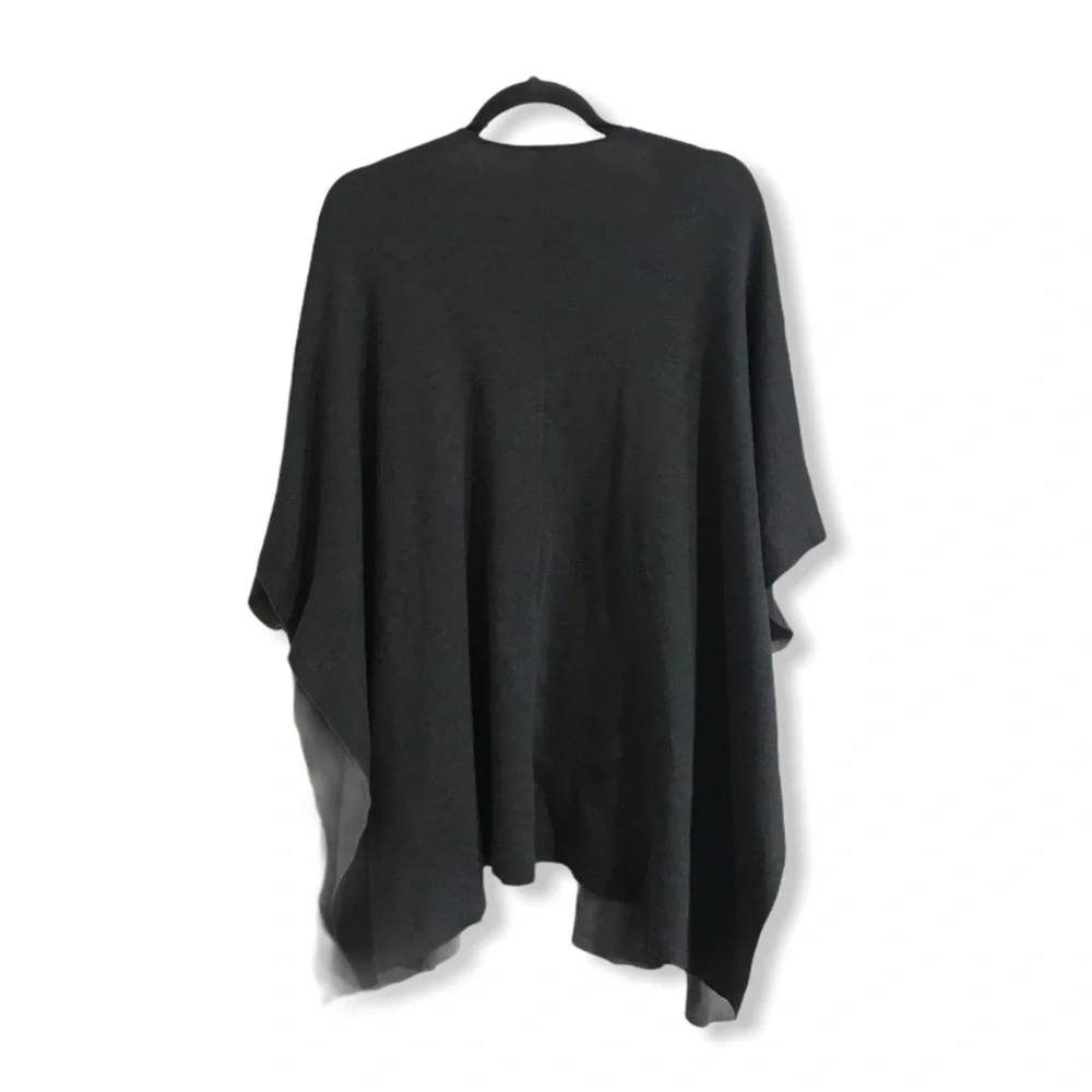 Lululemon After Asana Wrap Heathered Dark Carbon